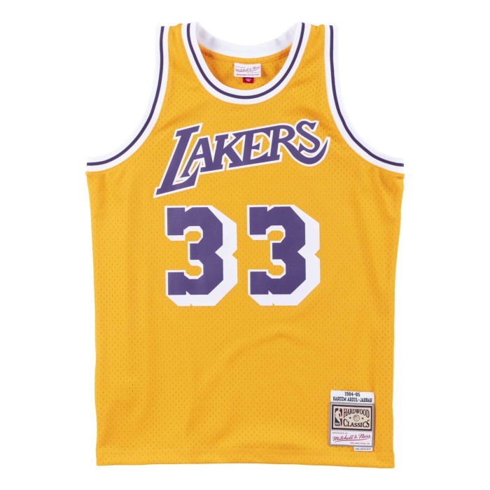 Mitchell & Ness Swingman Jersey Los Angeles Lakers 1984-85 Kareem Abdul-Jabbar