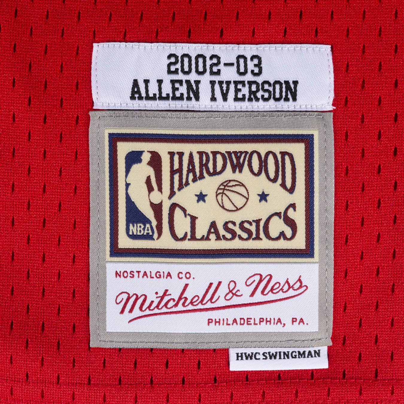 Mitchell & Ness Swingman Jersey Philadelphia 76ers 2002-03 Allen Iverson