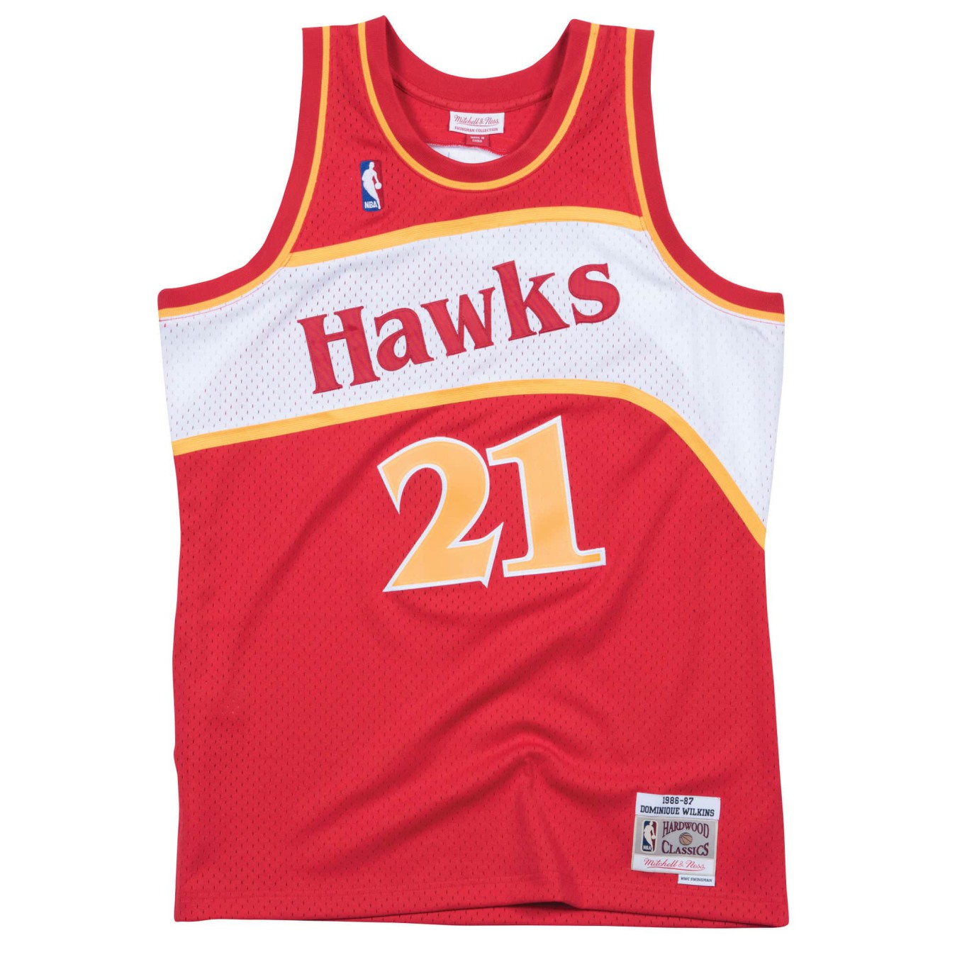 Mitchell & Ness Swingman Jersey Atlanta Hawks Road 1986-87 Dominique Wilkins
