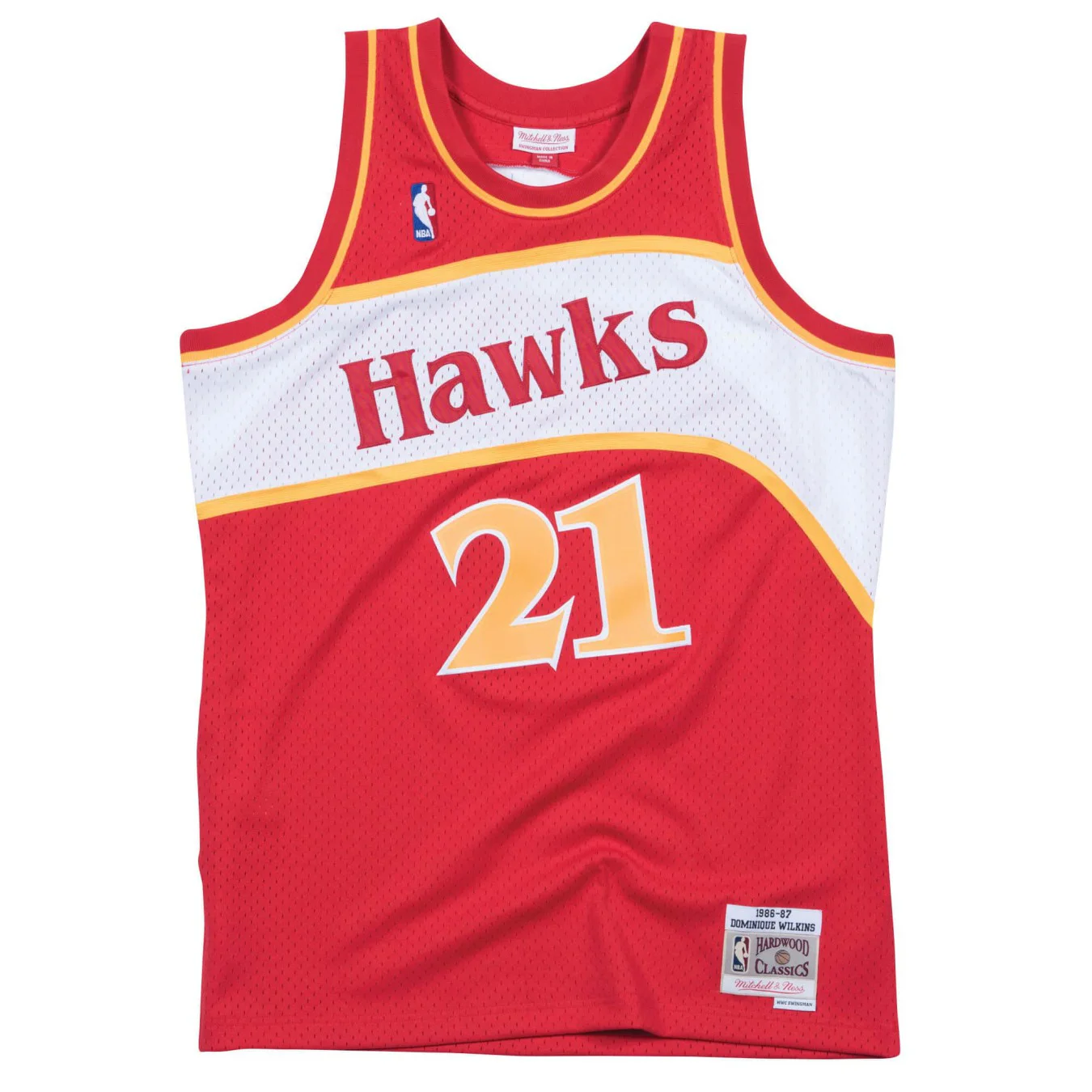 Mitchell & Ness Swingman Jersey Atlanta Hawks Road 1986-87 Dominique Wilkins