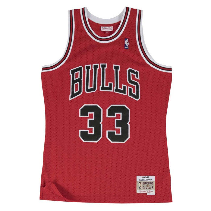 Mitchell & Ness Swingman Jersey Chicago Bulls Road 1997-98 Scottie Pippen