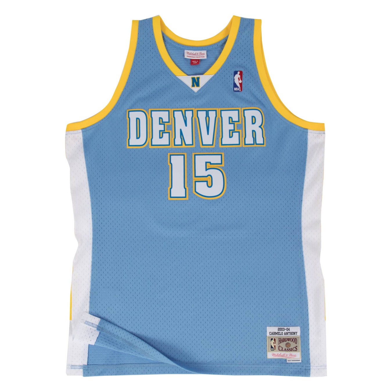 Mitchell & Ness Swingman Jersey Denver Nuggets Road 2003-04 Carmelo Anthony
