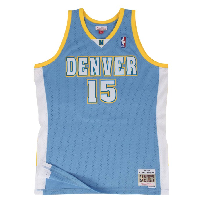 Mitchell & Ness Swingman Jersey Denver Nuggets Road 2003-04 Carmelo Anthony
