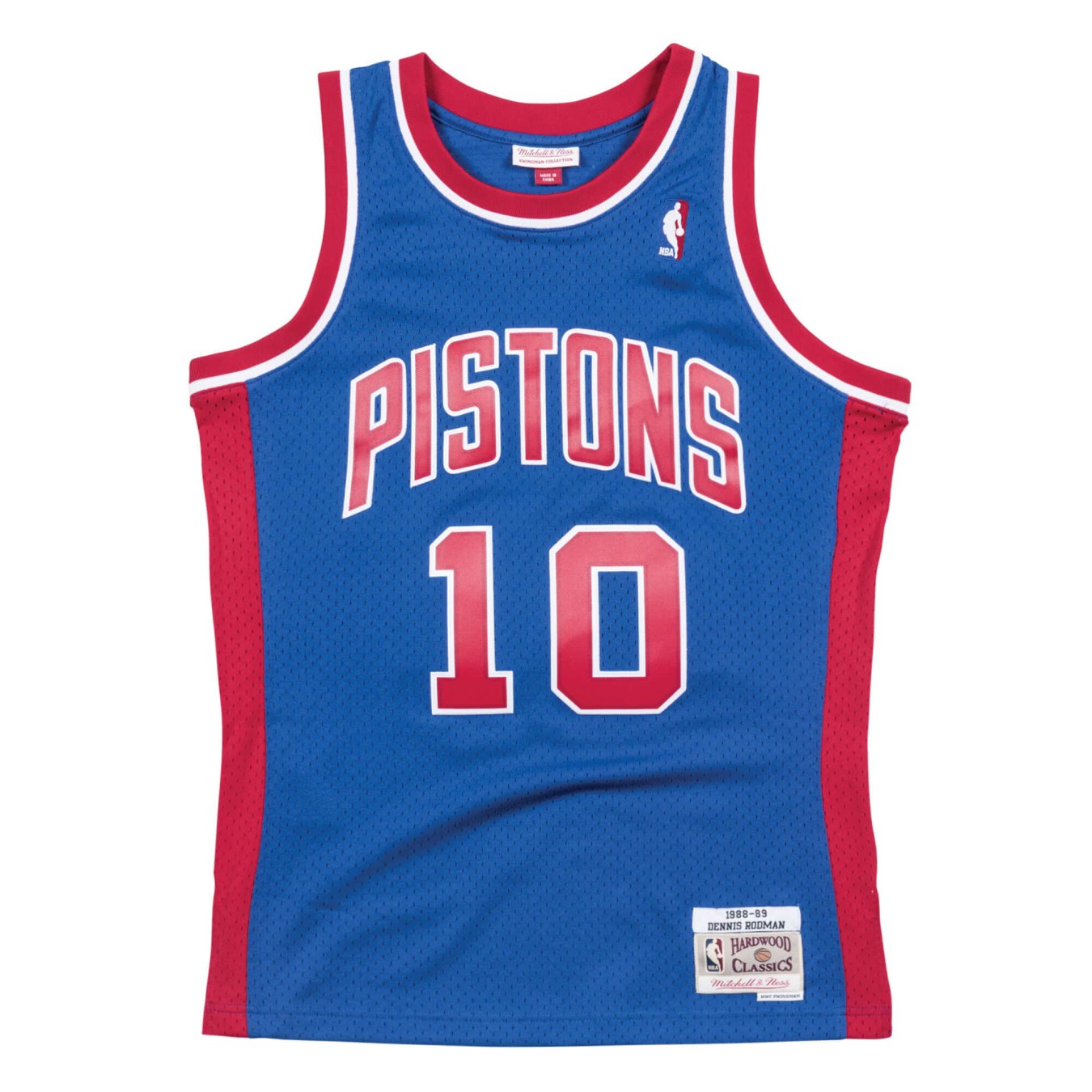Mitchell & Ness Swingman Jersey Detroit Pistons Road 1988-89 Dennis Rodman