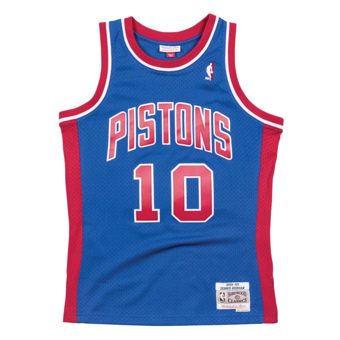 Mitchell & Ness Swingman Jersey Detroit Pistons Road 1988-89 Dennis Rodman