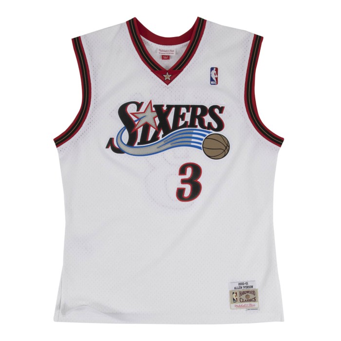 Mitchell & Ness Swingman Jersey Philadelphia 76ers Home 2000-01 Allen Iverson