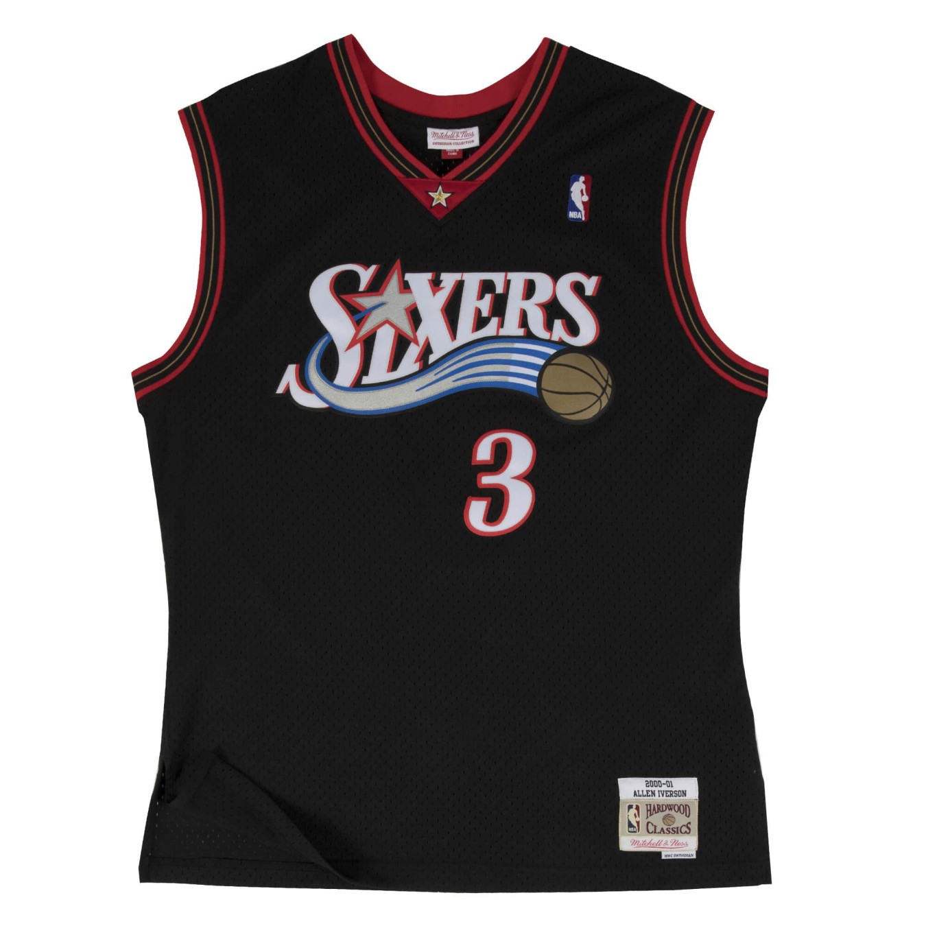 Mitchell & Ness Swingman Jersey Philadelphia 76ers Road 2000-01 Allen Iverson