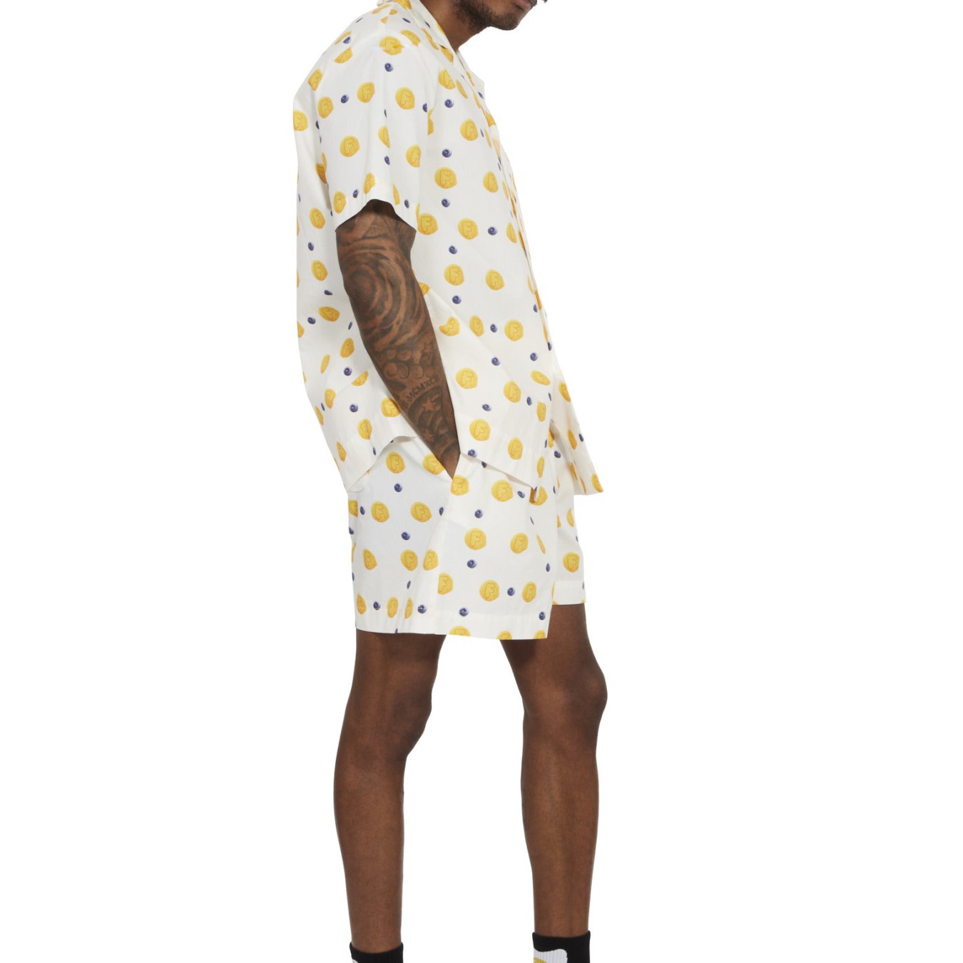 FLAN Blueberry Pancakes Pajama Top
