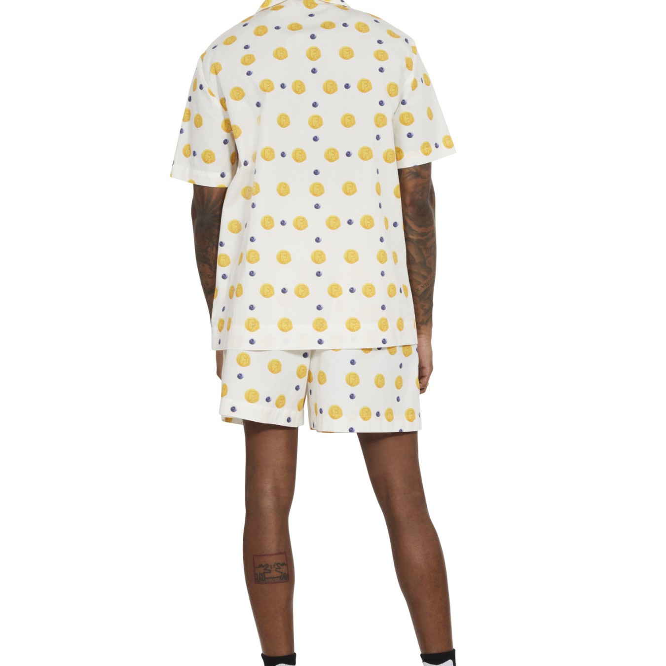 FLAN Blueberry Pancakes Pajama Top
