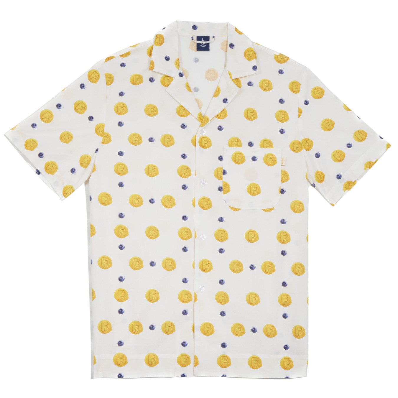FLAN Blueberry Pancakes Pajama Top