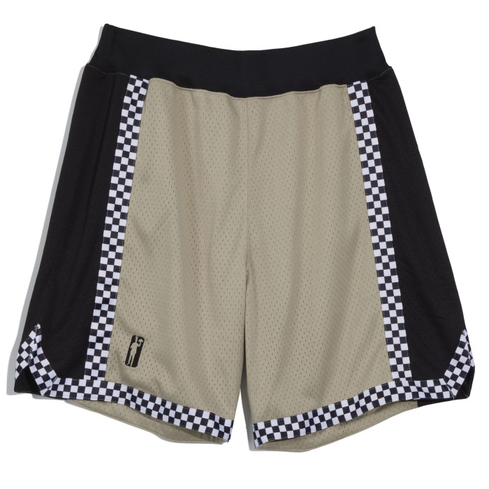 FLAN Checkerboard Basketball Shorts