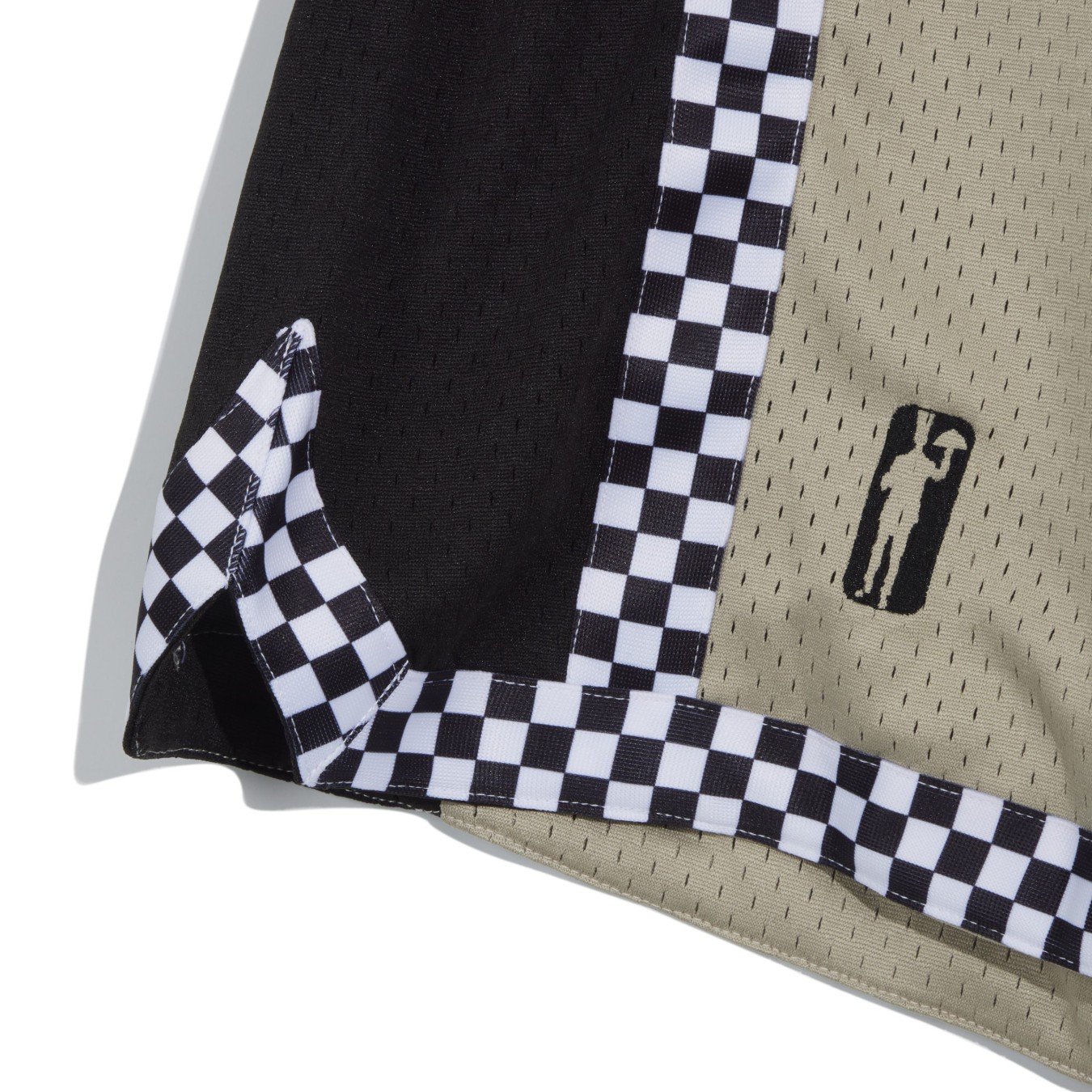 FLAN Checkerboard Basketball Shorts