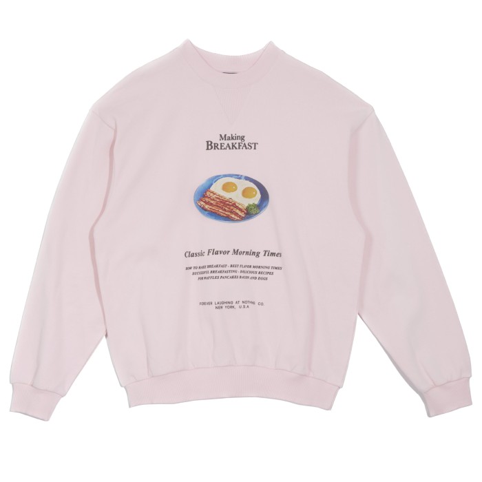 FLAN Eggs and Bacon Crewneck