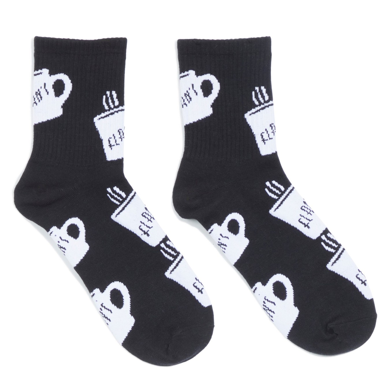 FLAN Mug Socks