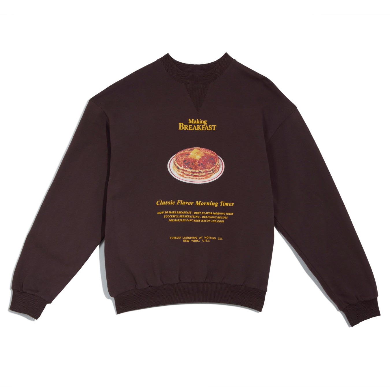 FLAN Pancakes Crewneck