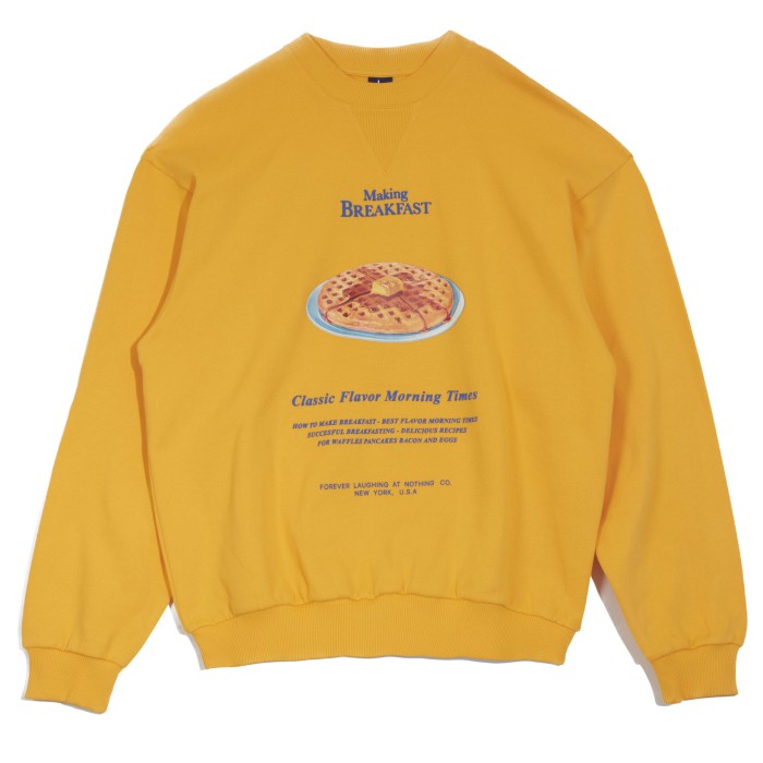 FLAN Waffles Crewneck