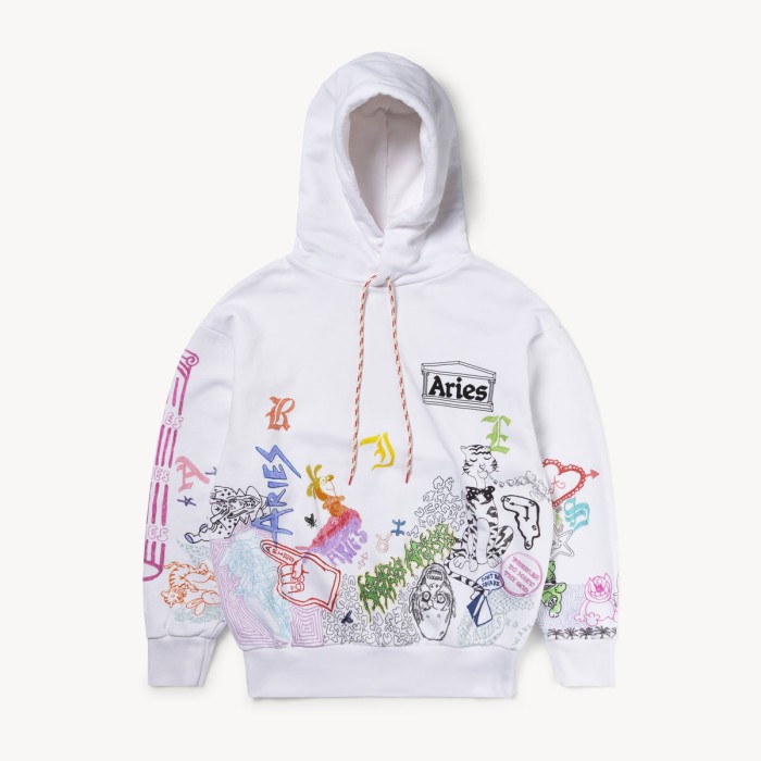 Aries Doodle Hoodie