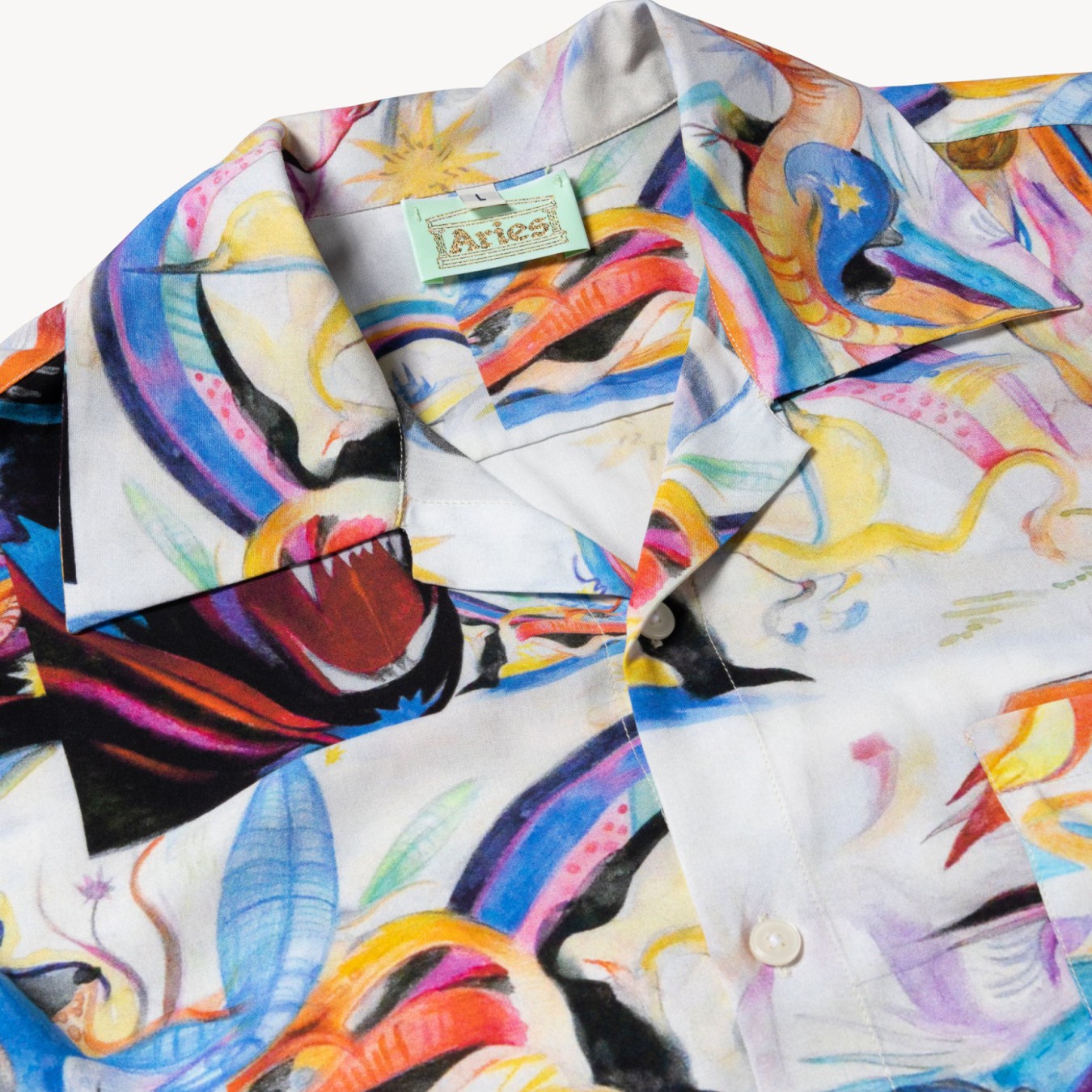 Aries Panthera Hawaiian Shirt
