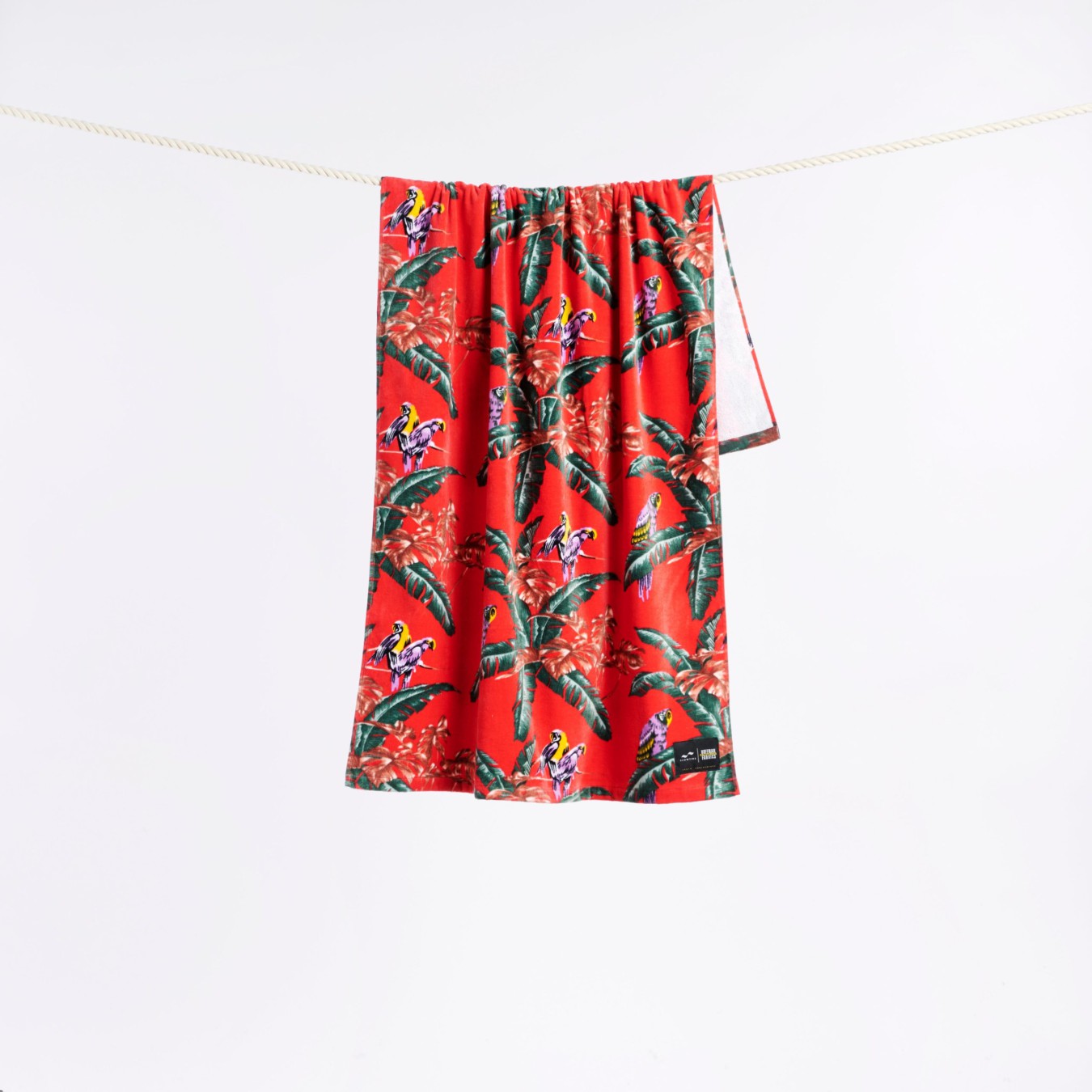 Slowtide Jungle Birds Beach Towel