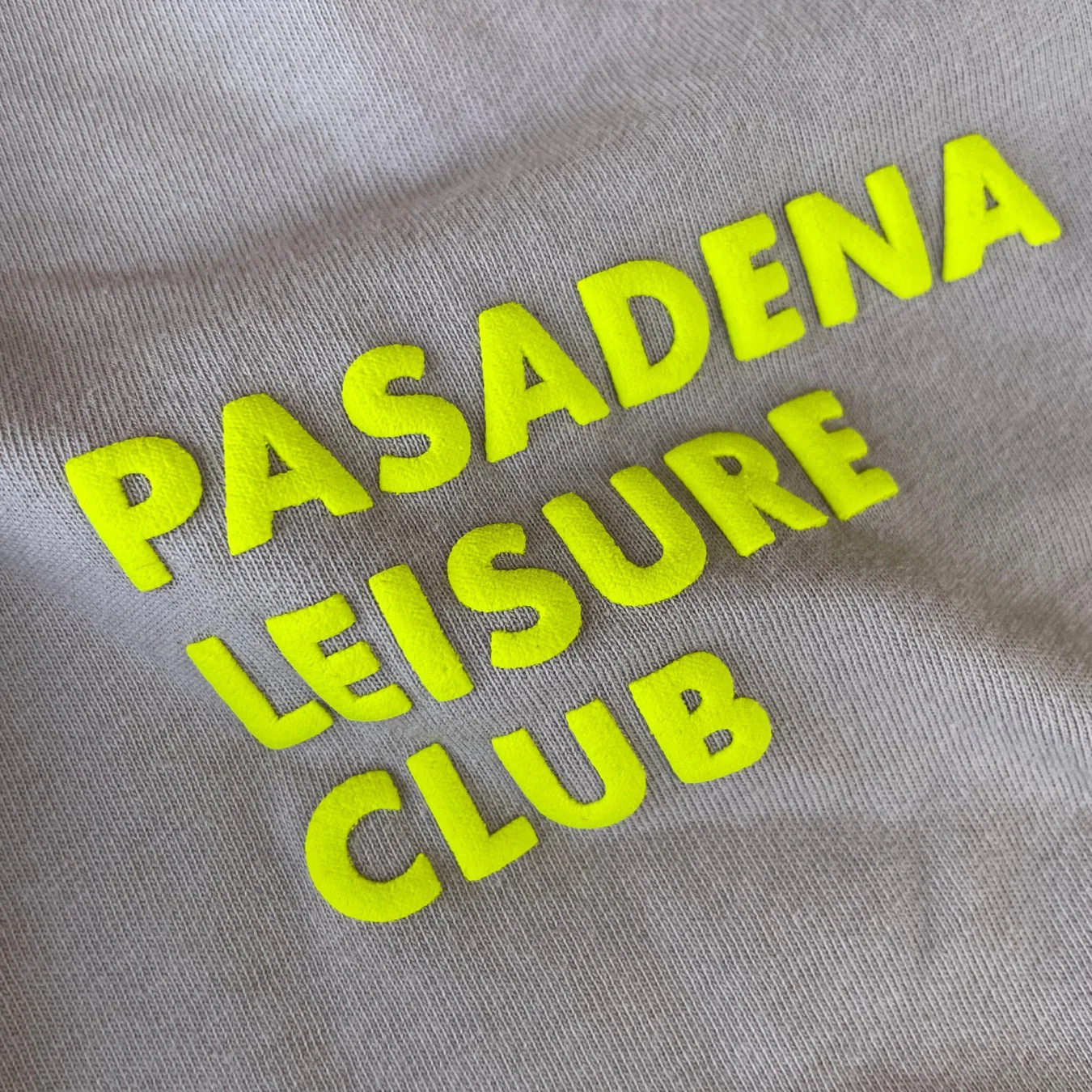 Pasadena Leisure Club Puff Logo Tee