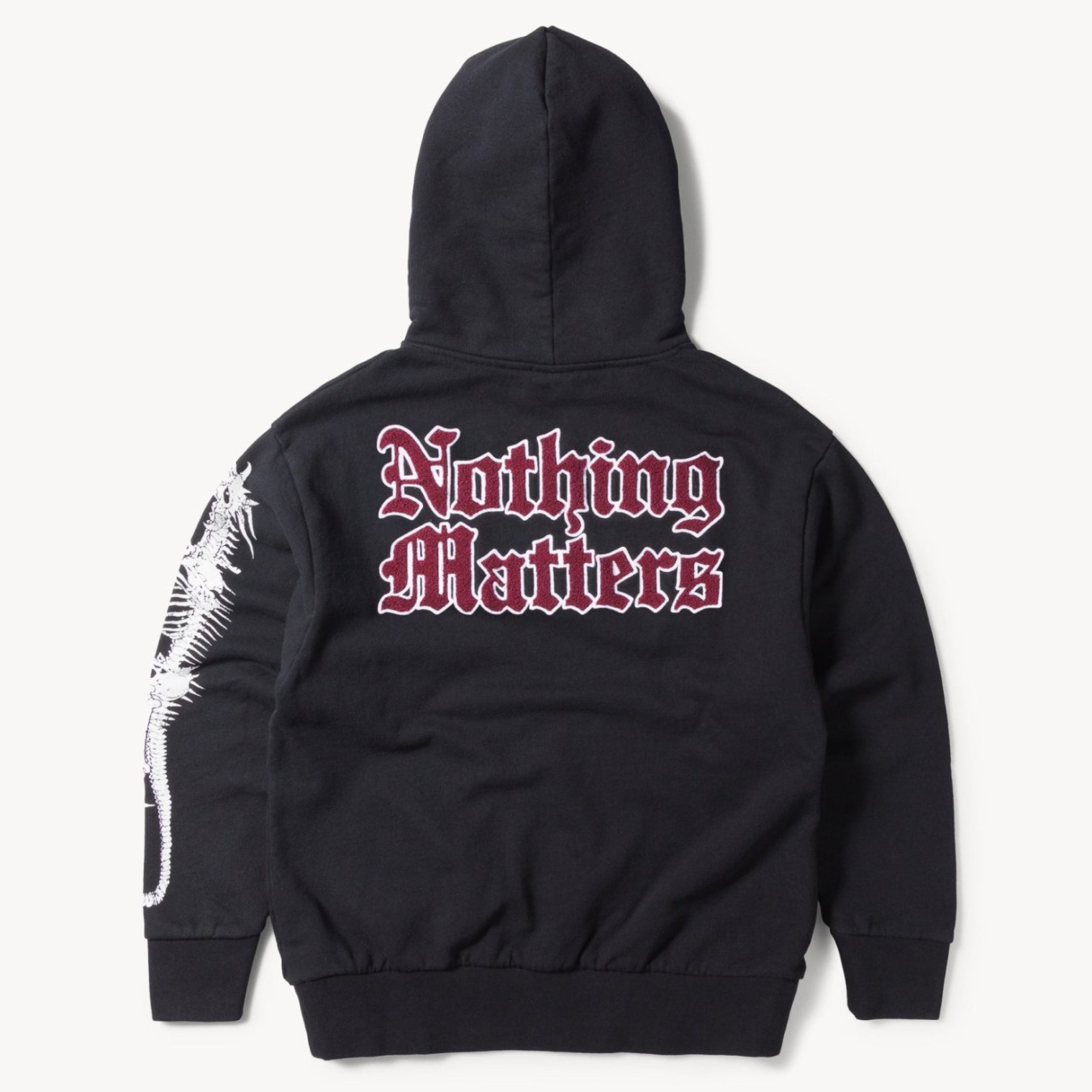 Aries Nothing Matters Embroidered Hoodie