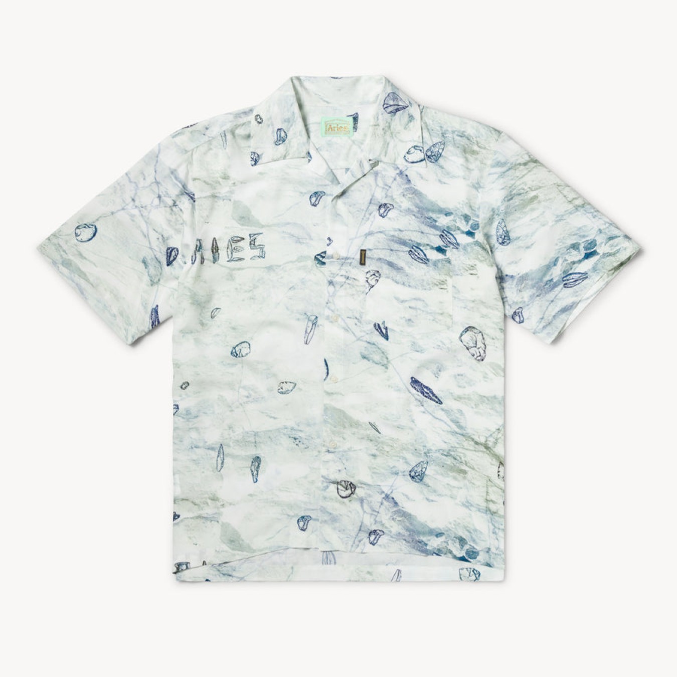 Aries Flints Hawaiian Shirt