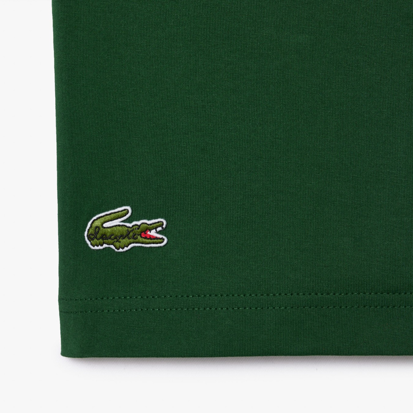 Lacoste Effect Slogan T-Shirt