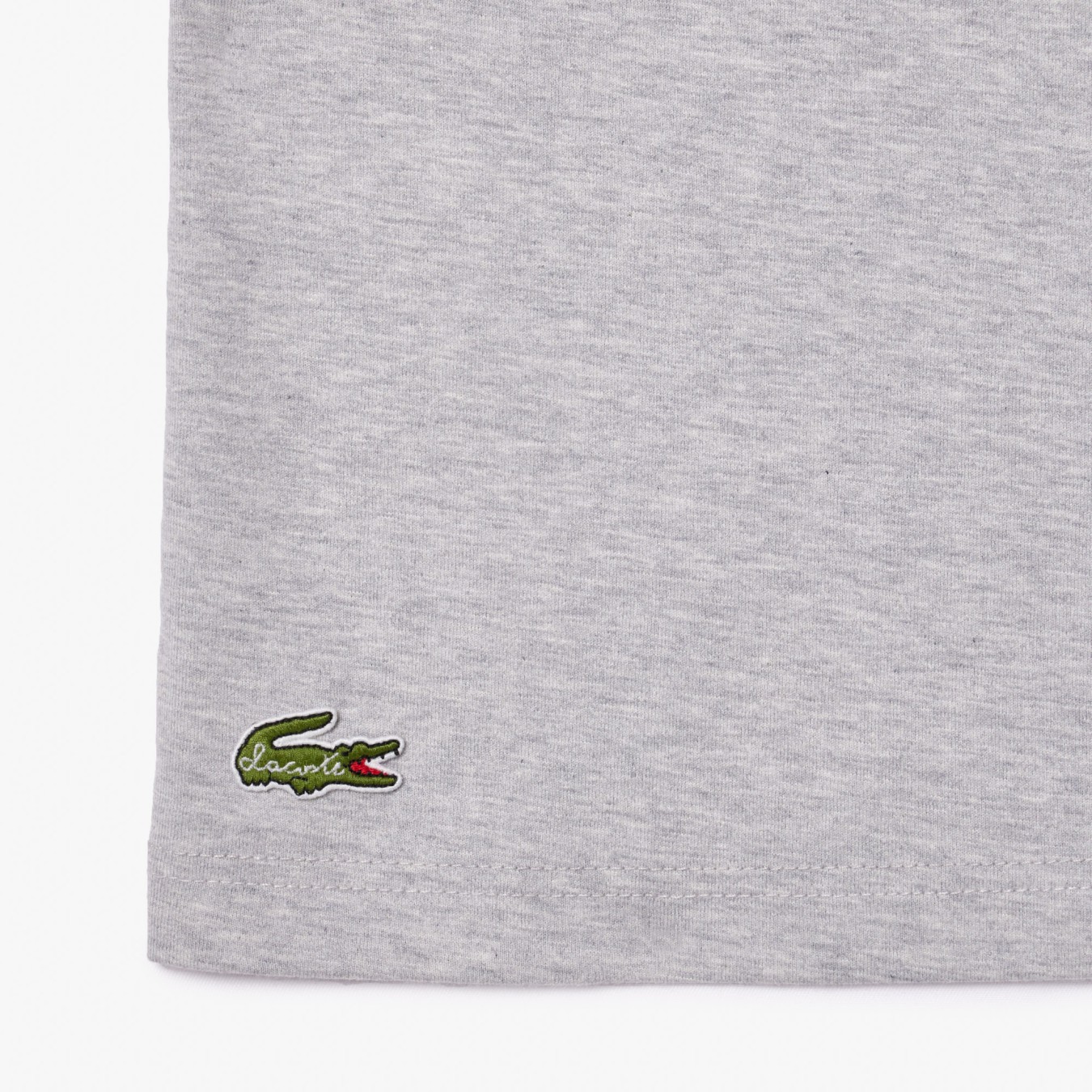 Lacoste Effect Slogan T-Shirt