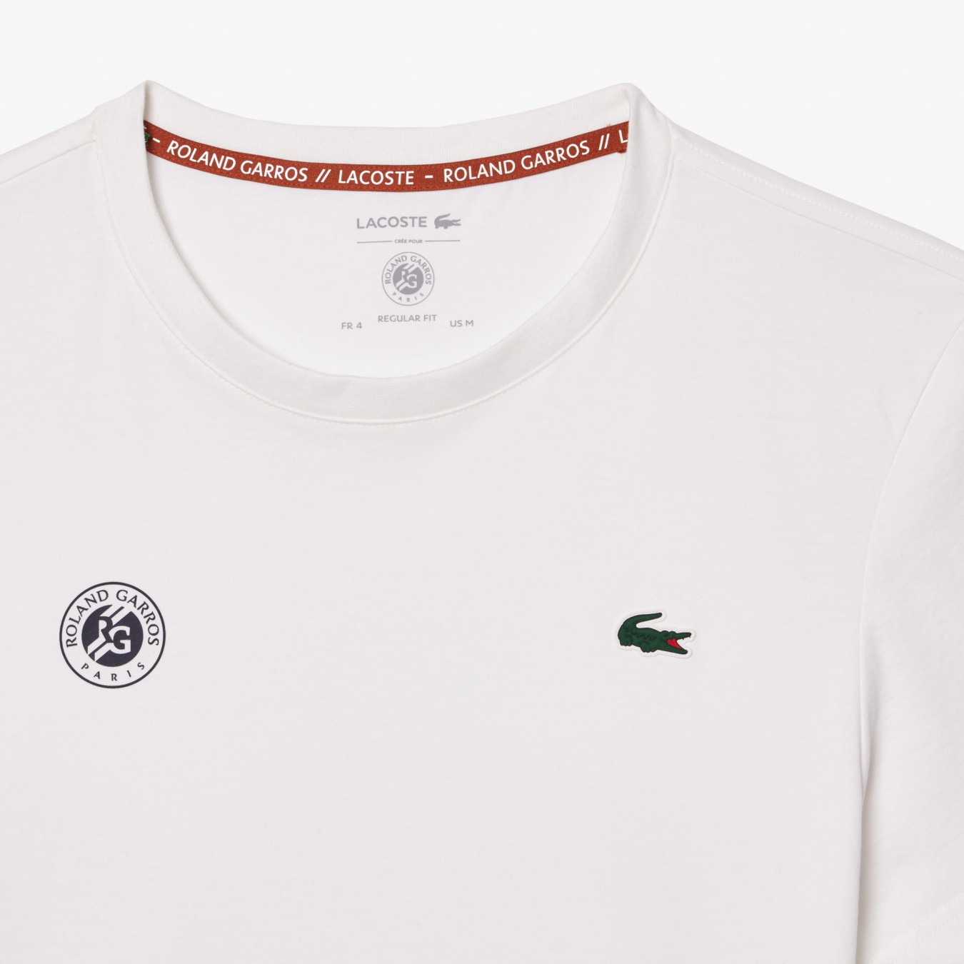 Lacoste Ultra-Dry Roland Garros Edition Tennis T-Shirt