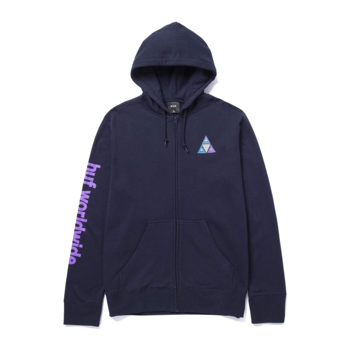 Huf Prism Triple Triangle Zip Hoodie