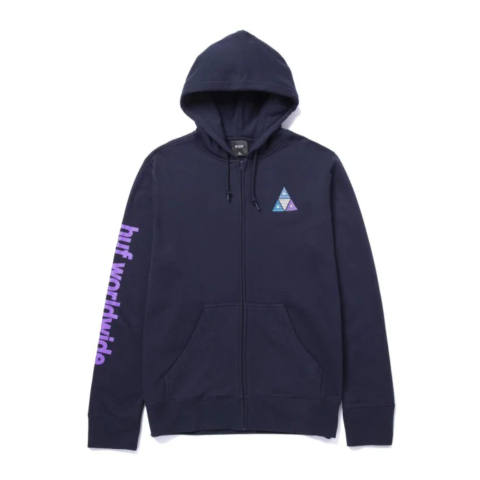 Huf Prism Triple Triangle Zip Hoodie