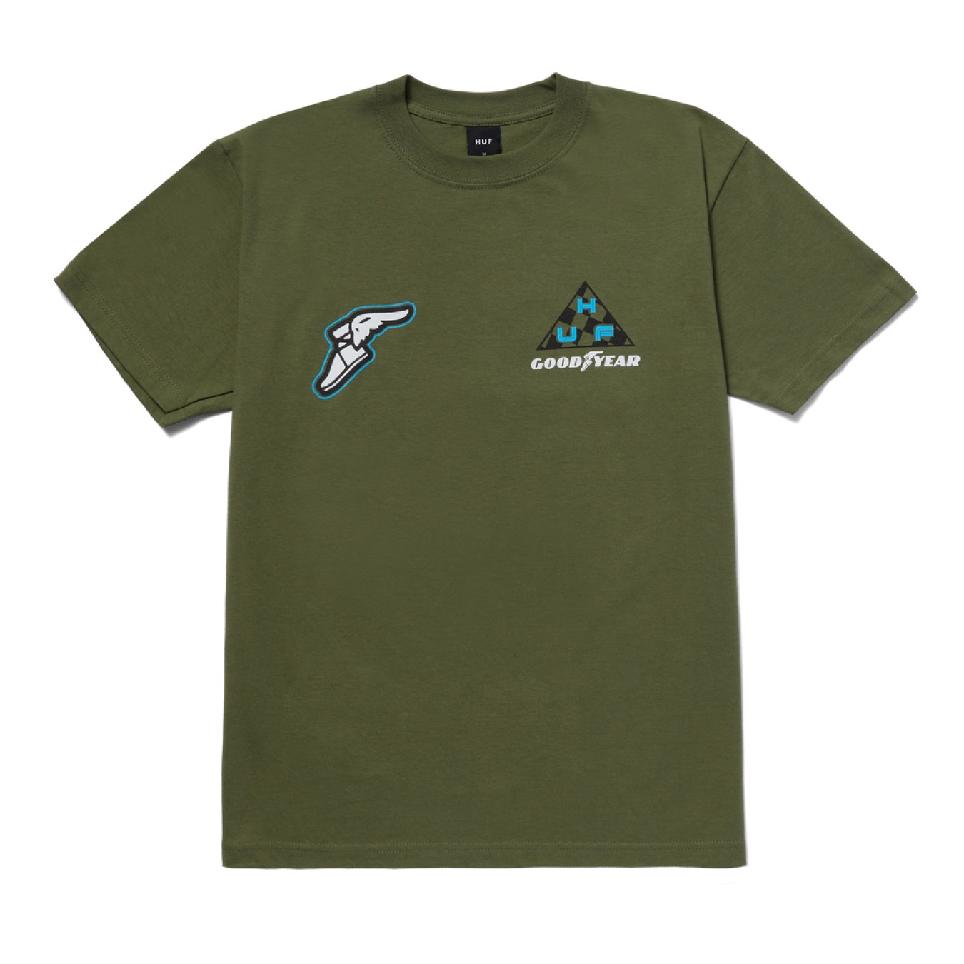 Huf x Goodyear Grand Prix Triple Triangle T-Shirt