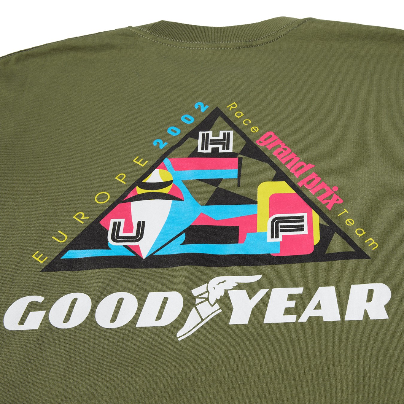 Huf x Goodyear Grand Prix Triple Triangle T-Shirt