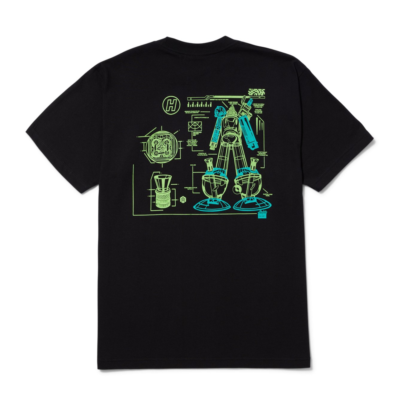 Huf x Alienlabs H-Type 420 T-Shirt