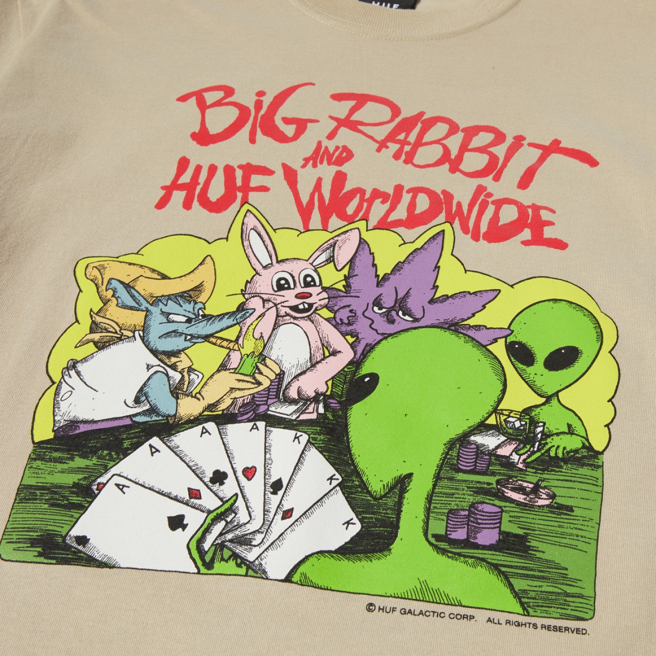 Huf x Freddie Gibbs High Stakes T-Shirt
