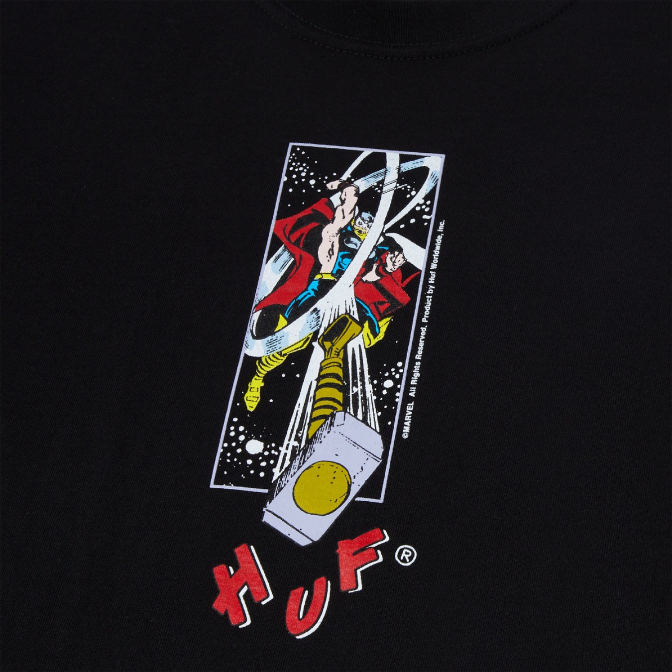 Huf x Avengers Hammer Time T-Shirt