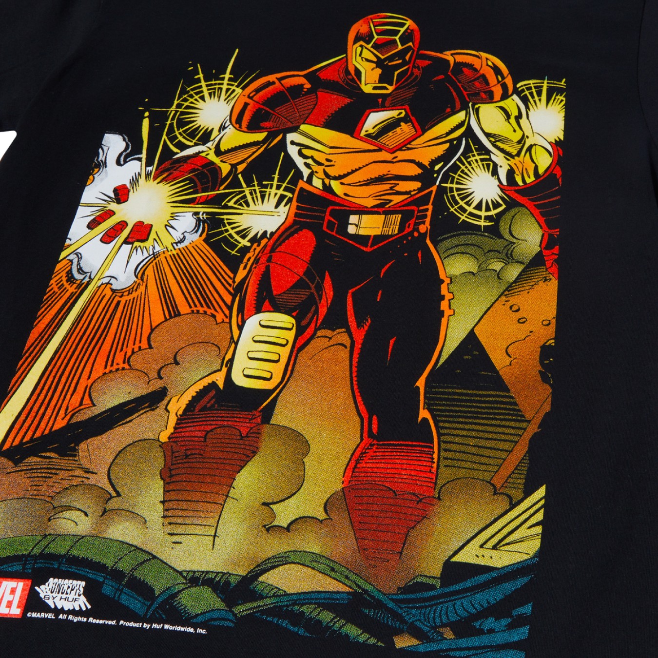 Huf x Avengers I Am Iron Man T-Shirt