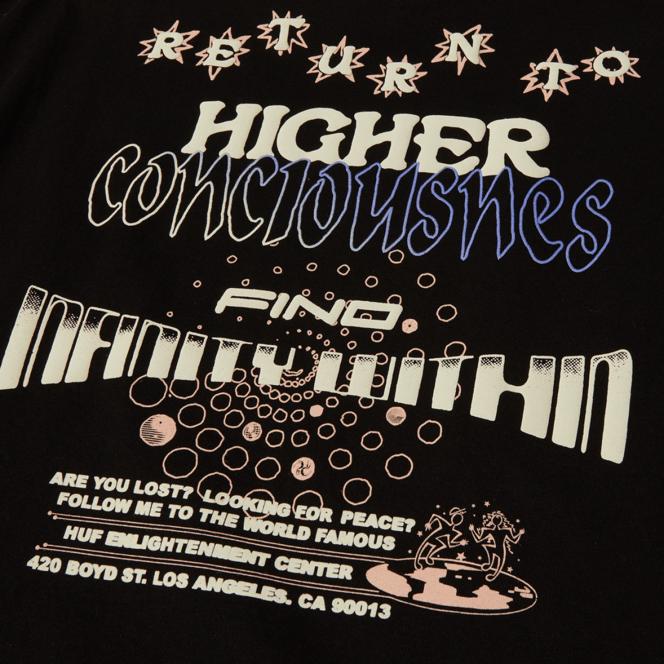 Huf Enlightenment Center T-Shirt