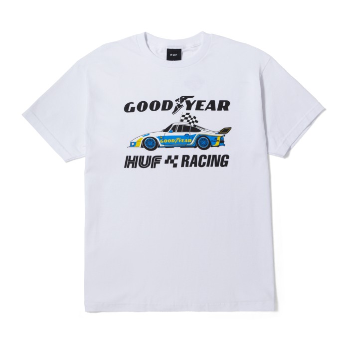 Huf x Goodyear Checkered Flag T-Shirt