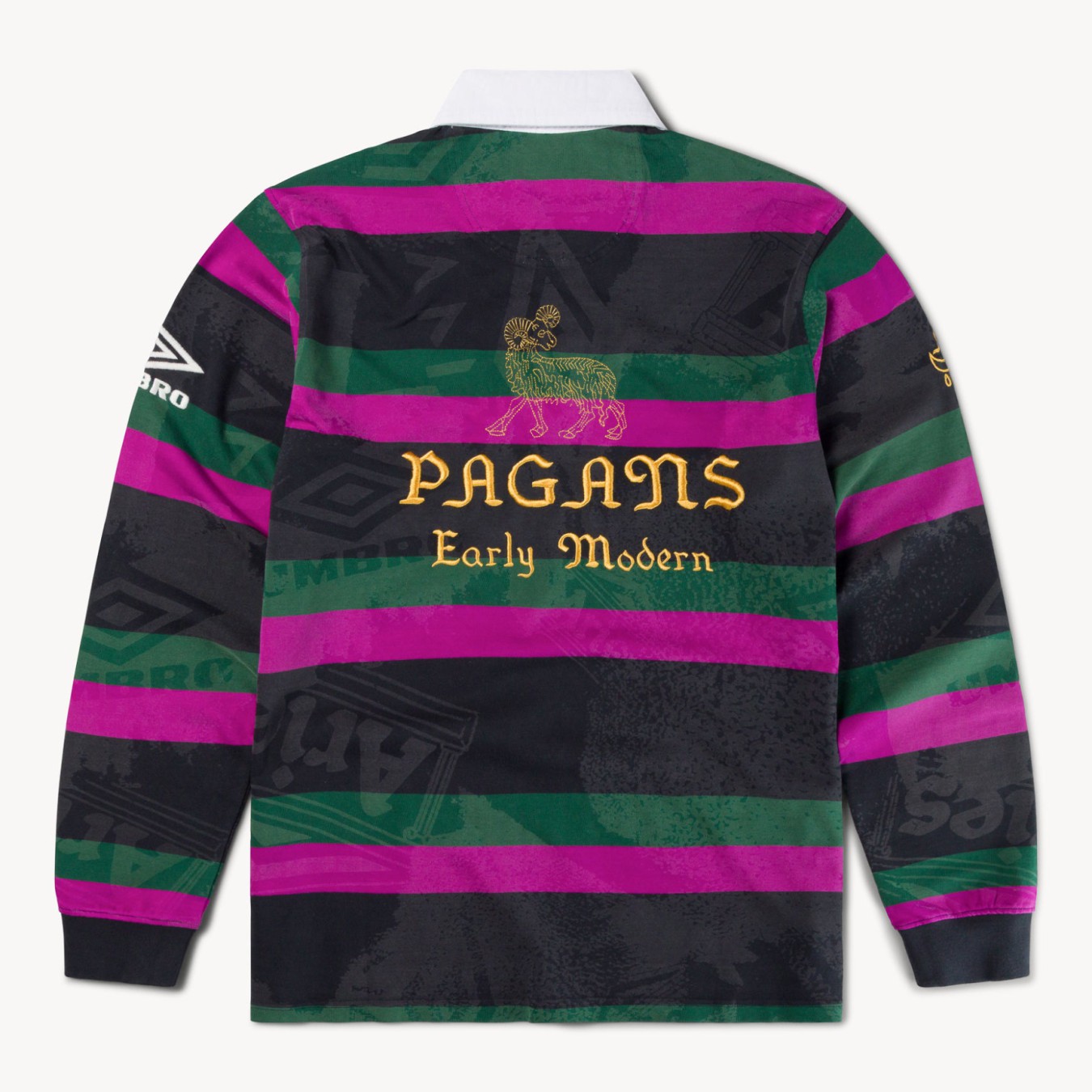 Aries x Umbro Sunbleached Rugby Shirt