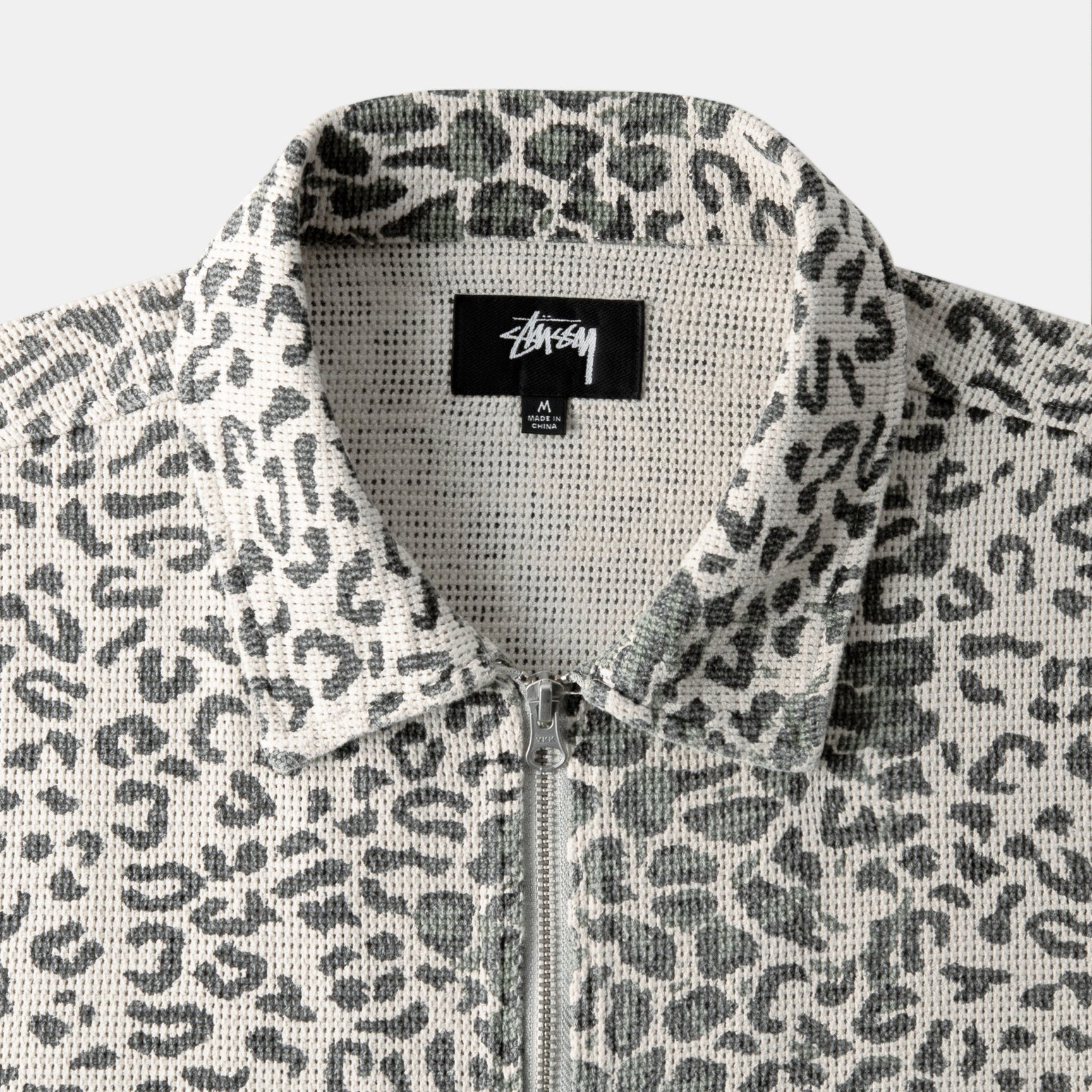 Stüssy Leopard Mesh Zip Jacket – Phatsoles
