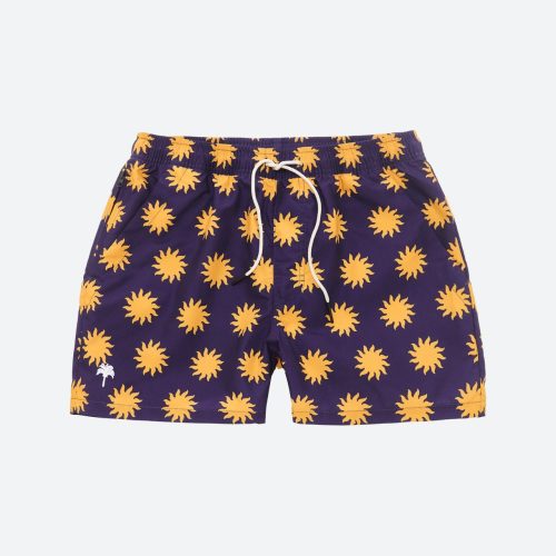 OAS Puzzle Swim Shorts in Blue - Size S